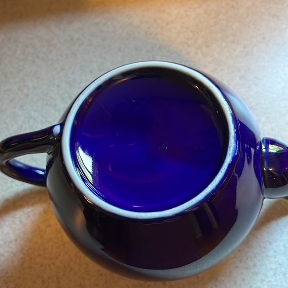 Cobalt Blue Ceramic Teapot - Picture 7 of 7